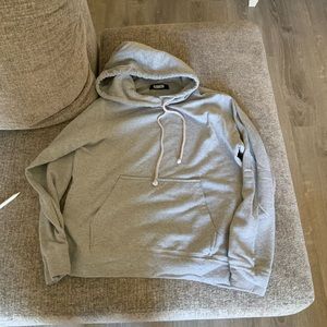 Reformation Grey Plain Hoodie